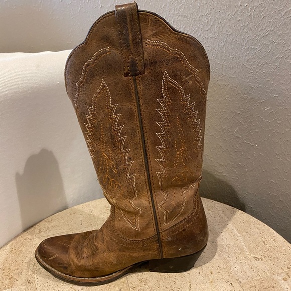 Sz 5.5 brown smoky mountain boots.  Fit like 6.5 - Picture 9 of 10